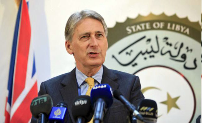 Britain Says can’t Rule out Sending Troops to Libya